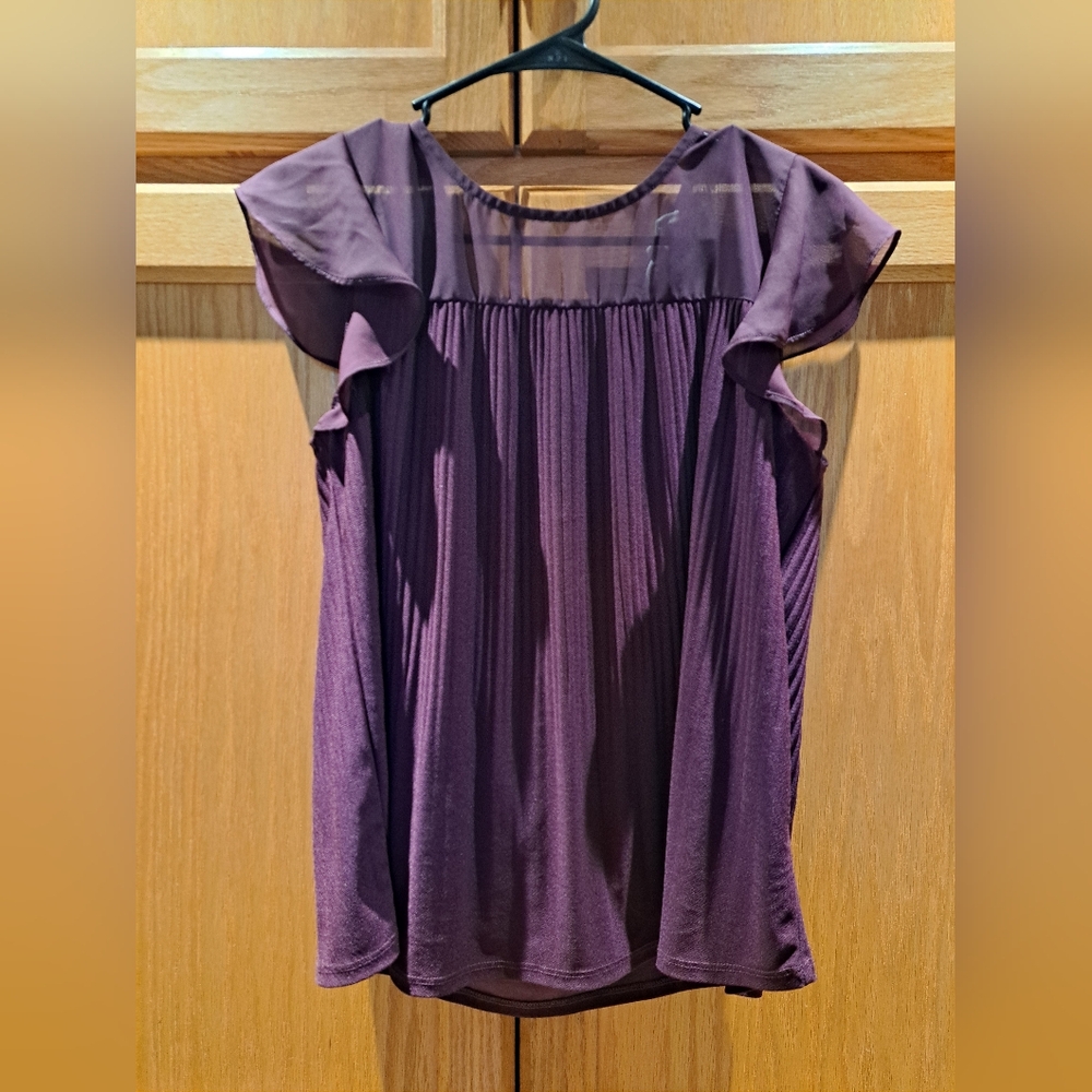 Purple blouse